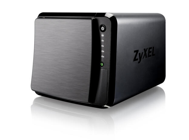 Zyxel NAS542, 4-Bay (2*WD20EARS & 2*WD20EARX) RAID-5 6TB