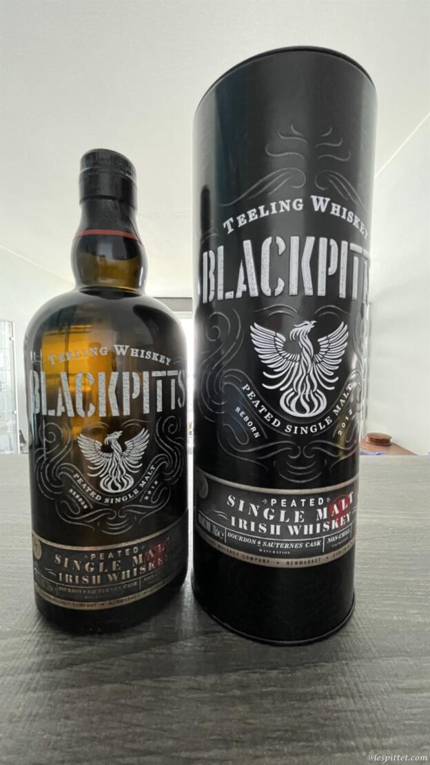 Teeling Blackpitts Peated Single Malt, Unconventional Irish Whiskey 46%